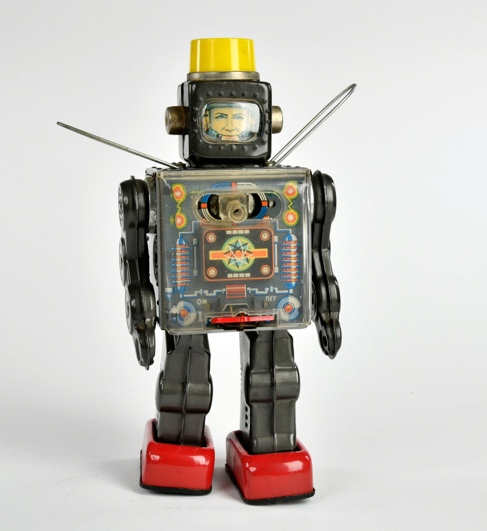 Horikawa, Fighting Space Man: Horikawa, Fighting Space Man, Japan, 30 cm, Blech, Funktion ok, min. RS im Batteriefach, Z 2