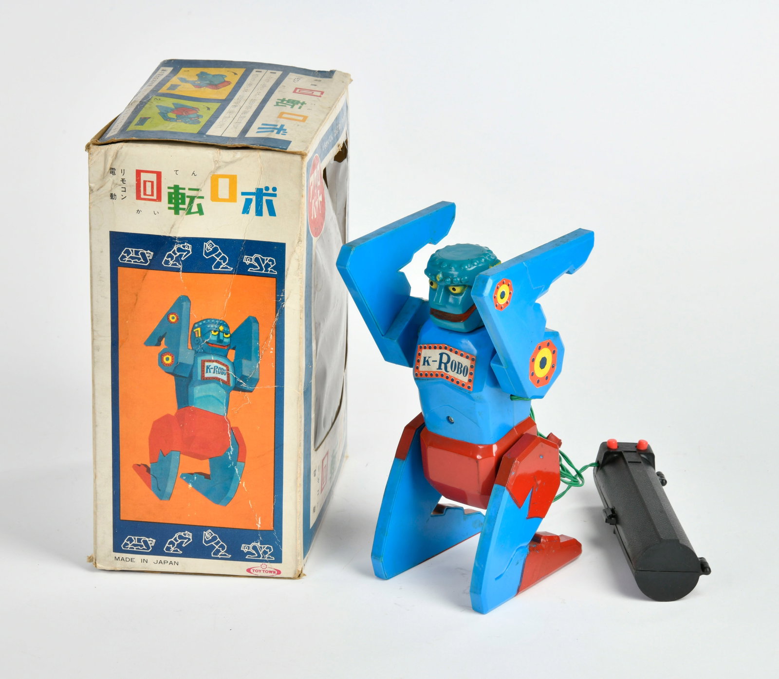 Cragstan, K Robo Acrobat Robot: Cragstan, K Robo Acrobat Robot,Japan, 23 cm, Kst, Bat. Antrieb ok, Okt, Z2, Z 1