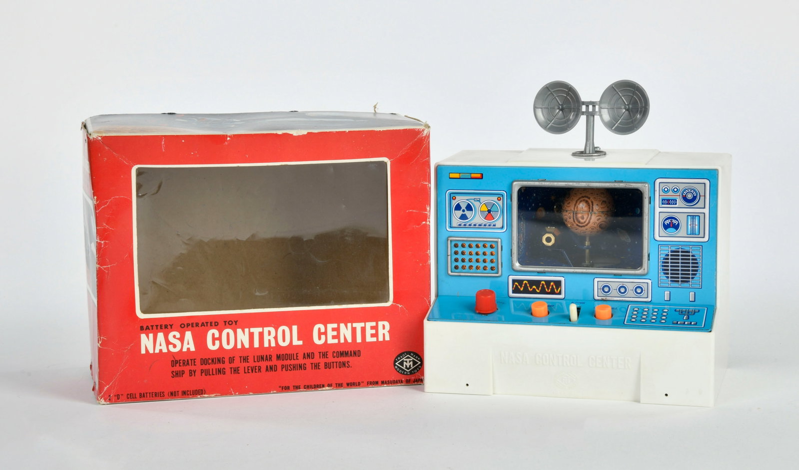 Modern Toys, Nasa Control Center: Modern Toys, Nasa Control Center, Japan, 20 cm, GemBw, Funkt, ok. min. LM, Okt, Z 1-2