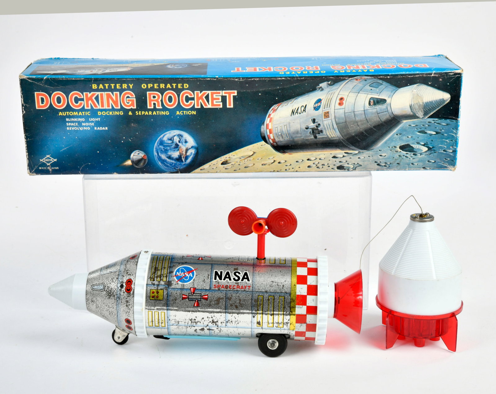 Daiya, Docking Rocket: Daiya, Docking Rocket, Japan, 42 cm, GemBw, Funktion ok, Okt Z 2, LM, Z 2-