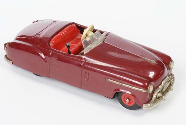 Schuco: English: Schuco, Combinato 4003,US Zone Germany, tin, windup ok, paint damage, windscreen damaged, condition 2-3 Deutsch: Schuco, Combinato 4003, US Zone Germany, 18 cm, Blech, Uhrwerk ok, Lackmängel