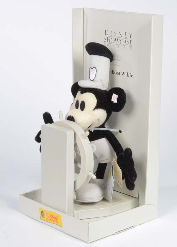 Steiff: Steiff, Steamboat Willie, box, C 1