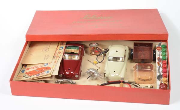 Schuco: Schuco, Ingenico 53IIMK Package de Luxe, US Z. Germany, tin, function not checked, box C 1-, complete with accessory, C 1-