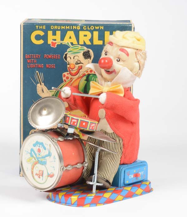 Alps: Alps, Charly the drumming Clown, Japan, box C 2-, C 1-