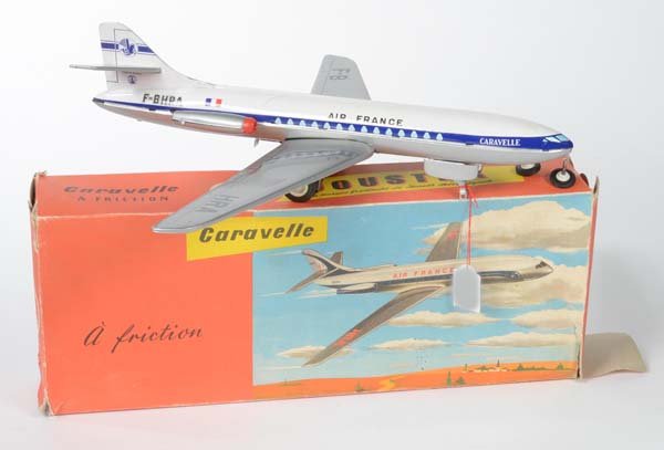 Joustra: Joustra, Plane, France, tin, friction ok, min. paint damage, box C 2, C 2