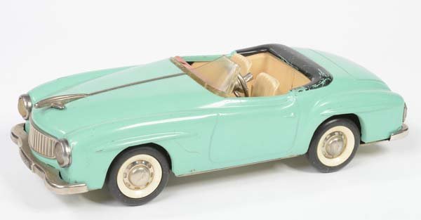 Schuco: Schuco, Rollyvox 1080, W.-Germany, tin, function ok, paint d., windscreen defective, C 3+