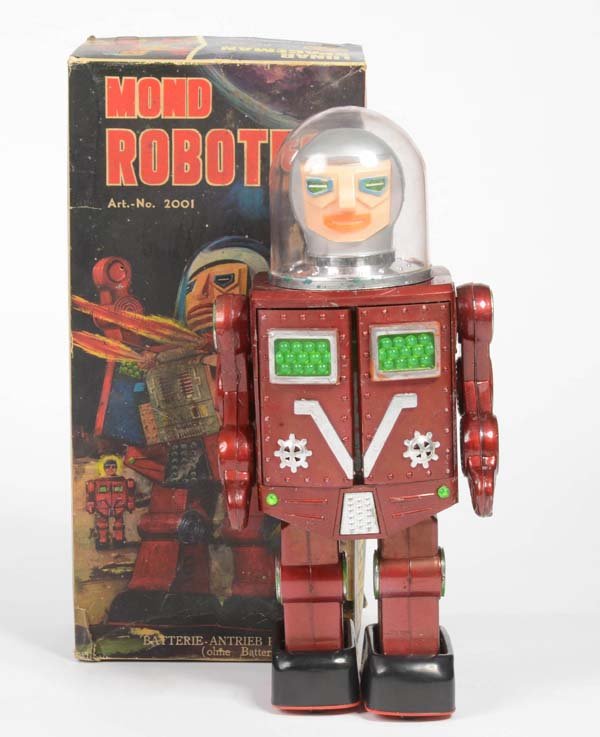 Brohm: Brohm, Moon Robot, W.-Germany, paint d., box C 2-3, C 2-