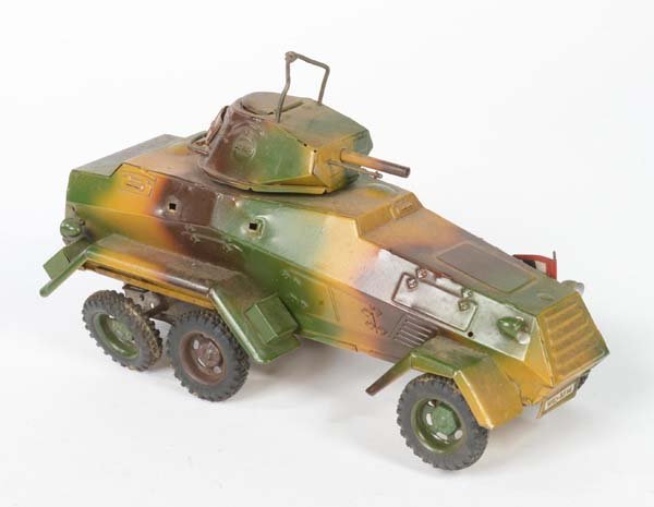 Lineol: Lineol?, Tank, Germany pw, tin, clockwork defective, 1 wheel lose, dirty, C 3+