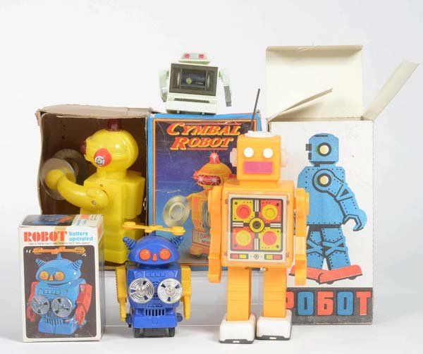 Robots: 4 Robots, India, Russia, and others, mixed construction, C 1- / C 2+