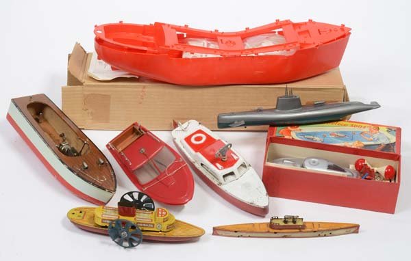 JEP: JEP, Schuco a.o., Bundle Ships, tin + plastic, please inspect, C 1-4