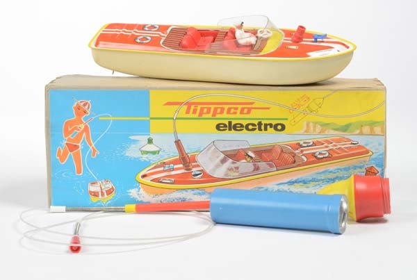 Tipp&Co: Tipp&Co, Boat, W.-Germany, tin, drive not checked, box C 1-2, C 1-