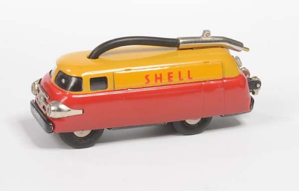 Schuco: Schuco Shell Radiant Service Bus, W.-Germany, tin, C 1