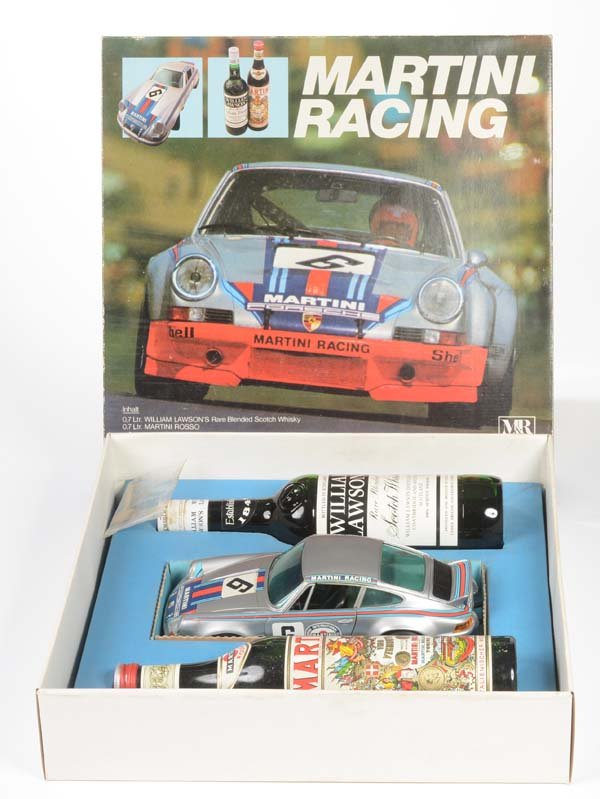 Schuco: Schuco, Promotional Gift Kit "Martini Racing", box C 1-, including Porsche RS (C 2+)