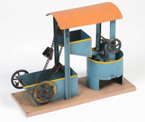 Bing: Bing, Pumping Station, Germany prewar, paint damage, condition 2-