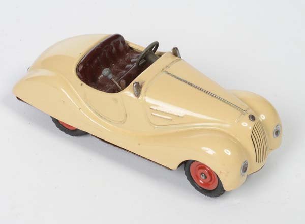 Schuco: Schuco, Examico, Germany pw, tin, clockwork ok, windscreen missing, C 2-