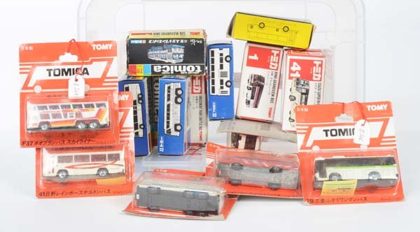 Tomica: Tomica, Bundle Buses, Japan, diecast, box C 1/2, C 1/2