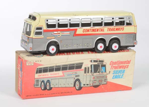 Bus: Bus, Japan, tin, min. paint d., box, C 2