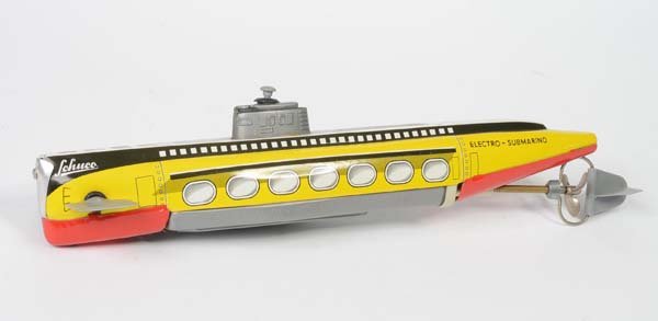 Schuco: Schuco, Submarino, W.-Germany, tin, mixed material, plastic, drive not checked, condition 1-2