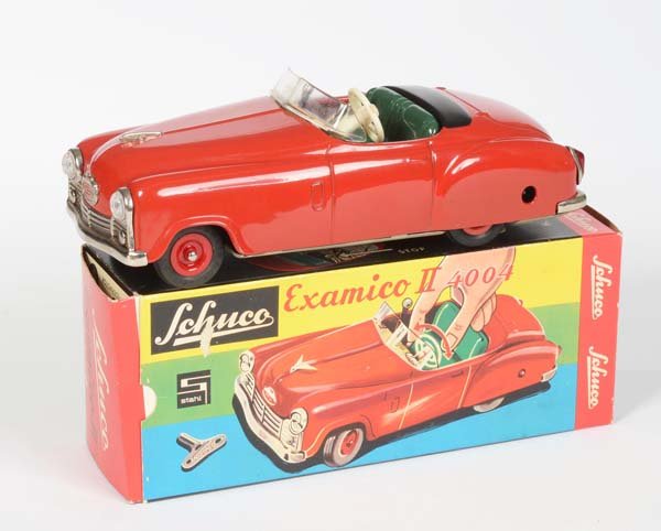 Schuco: Schuco, Examico II, W.-Germany, tin, clockwork ok, box C 1-, C 1