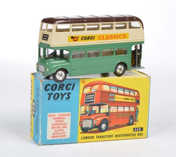Corgi Toys: Corgi Toys, Routemaster Bus "Australien", England, scale 1:43, diecast, box C 1, C 1
