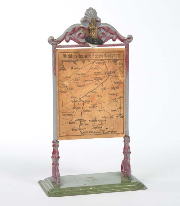 Bing: Bing, Time Table Rack, Germ. pw, very nice original condition