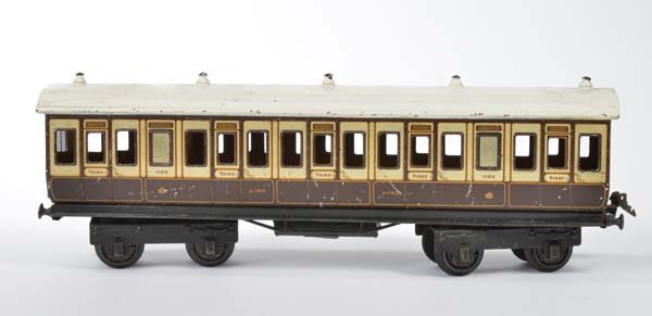Carette: Carette, Passenger Car, Germany pw, Gauge 1, paint d., otherwise good condition