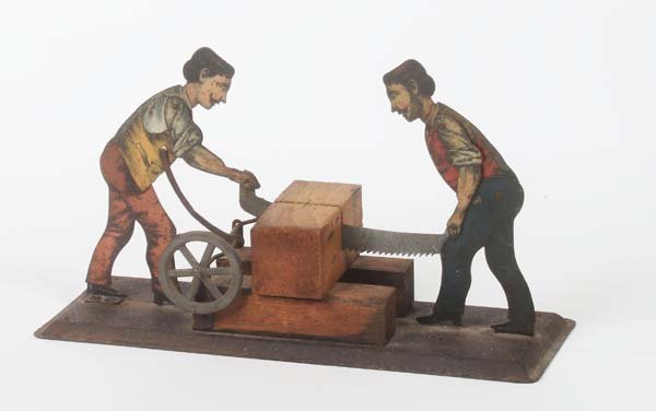 Carette: Carette, Drive Model Saw, Germ. pw, tin, paint d., C 2-
