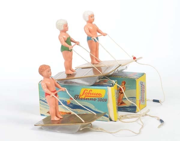 Schuco: Schuco, 3 x Flotano, W.- Germany, plastic, box Z 1-, Z 1/ 1-