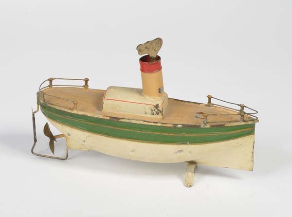 Bing: Bing, Ship, Germany pw, tin, cw ok, paint d., C 2-