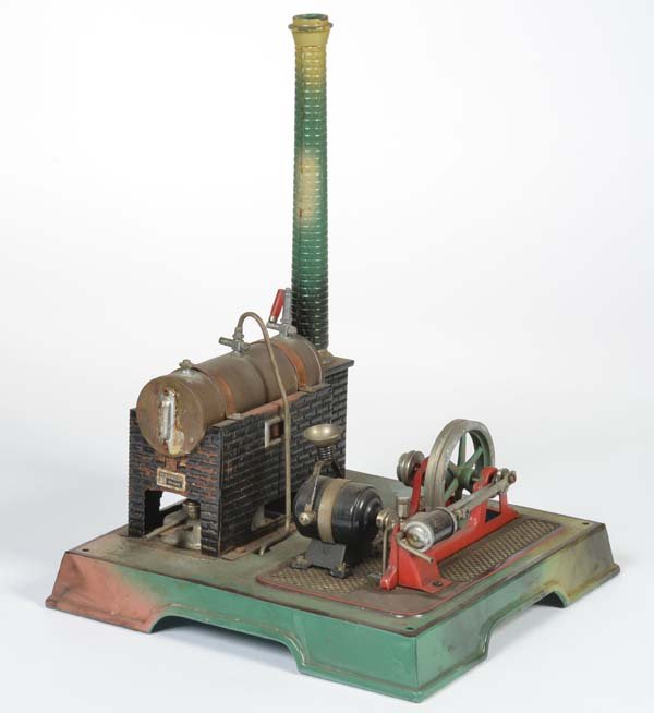 Marklin, Dampfmaschine mit Dynamo: Marklin, Steam Engine with Dynamo, Germany pw, paint d., C 2-3