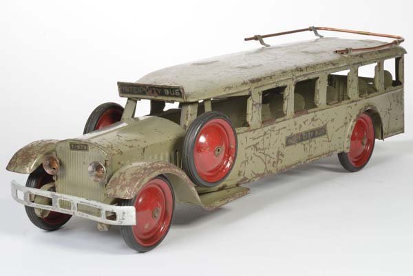 Inter City Bus: Inter City Bus, USA, tin, paint d., no drive, C 3-