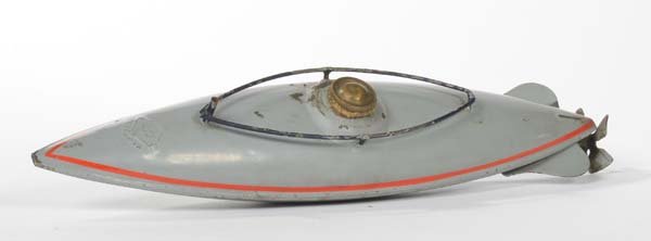 Bing, U-Boot: Bing, Submarine, Germany pw, tin, cw defective, min. paint d., otherwise good condition