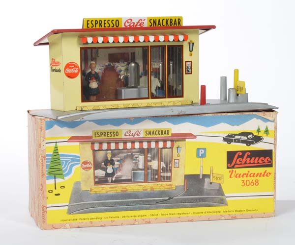 Schuco, Snackbar: Schuco, Snackbar, W.-Germany, mixed constr., box C 1, C 1