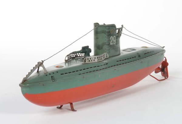 Arnold, U-Boot: Arnold, Submarine, W.-Germany, tin, cw ok, C 2+