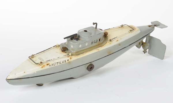 JEP, U-Boot: JEP, Submarine, France, tin, cw not checked, min. paint d., C 2