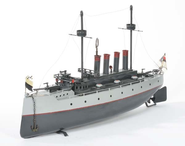 Bing, Kriegsschiff: Bing, Battleship, Germany pw, tin, cw ok, completely repainted, please inspect
