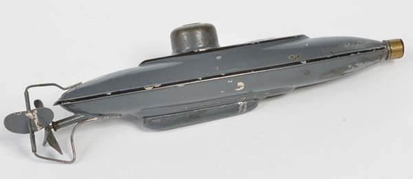Bing, U-Boot: Bing, Submarine, Germany pw, tin, clockwork defective, paint d., C 2
