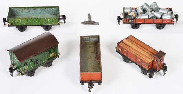Marklin, 5 Gueterwaggons (1 of 1)