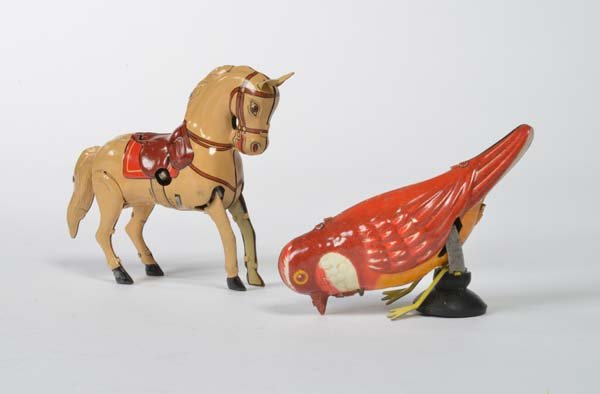 Koehler/Gescha, Pferd + Pickvogel (1 of 1)