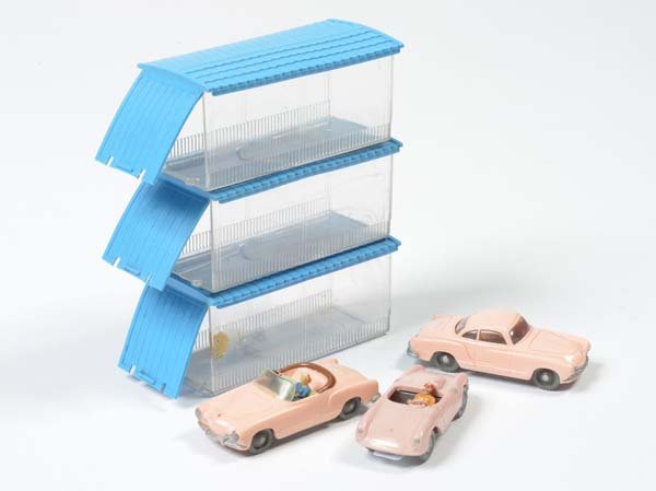 Siku, VW Karmann Coupe V 80 + Porsche Spyder V 87 + VW (1 of 1)