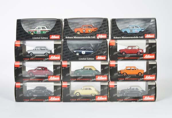 Schuco, 4x DKW + 8x NSU (1 of 1)