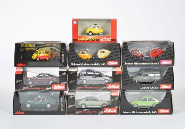 Schuco, 4x BMW + 4x Opel + 2x Rover (1 of 1)