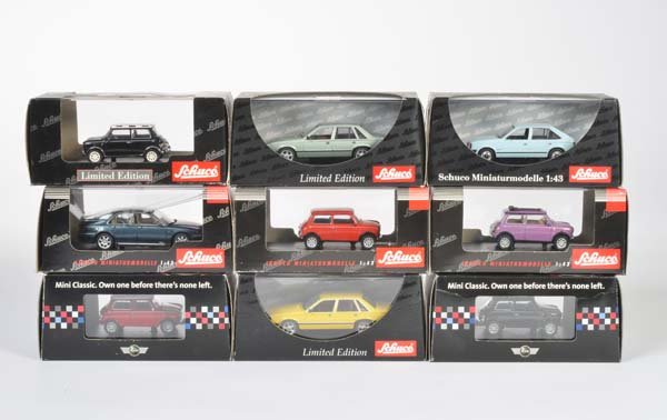 Schuco, 1x Rover + 3x Opel + 5x Mini Cooper (1 of 1)