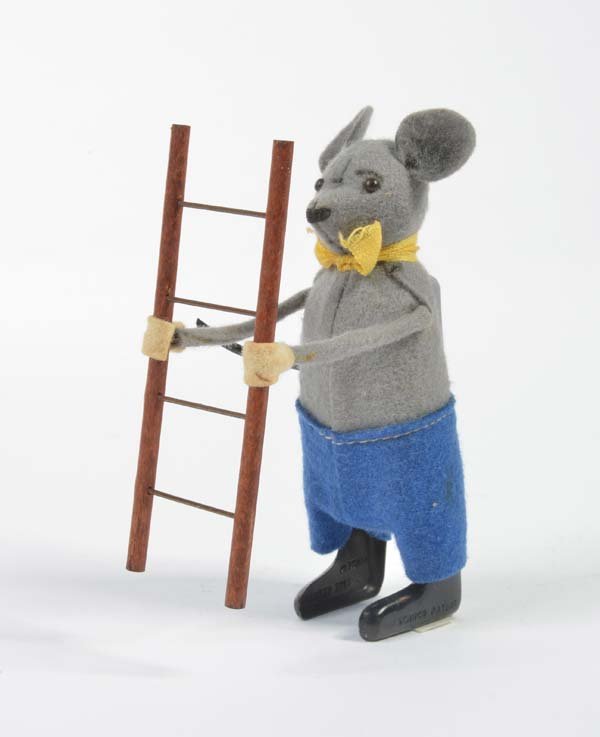 Schuco, Maus mit Holzleiter (1 of 1)