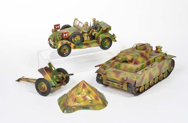 Lineol Nachbau, Kuebelwagen, Panzer u. Geschuetz (1 of 1)