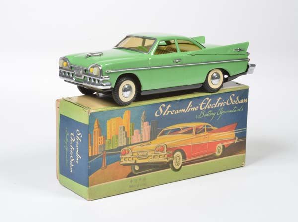 Limousine: Sedan Car, China, tin, drive defective, box C 1-, visually C 1