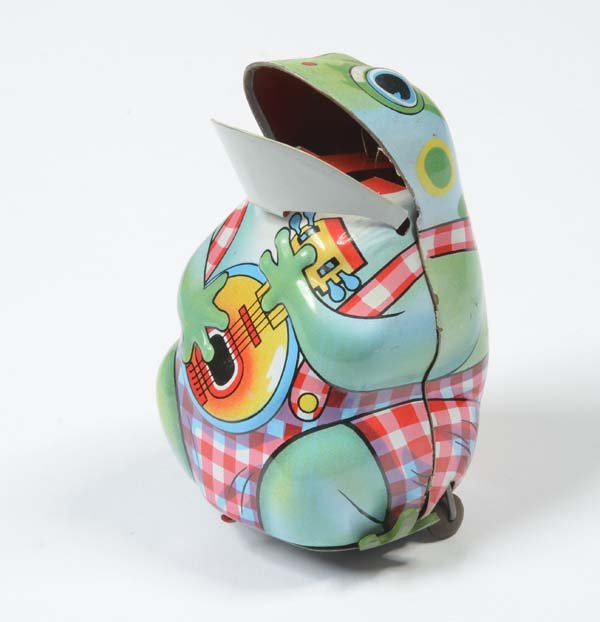 Joustra, Musikfrosch: Joustar, Music Frog, France, tin, function ok, C 1-2