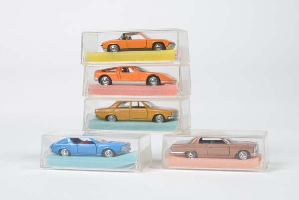 Schuco, 2x Mercedes, Renault, Audi + Porsche (1 of 1)