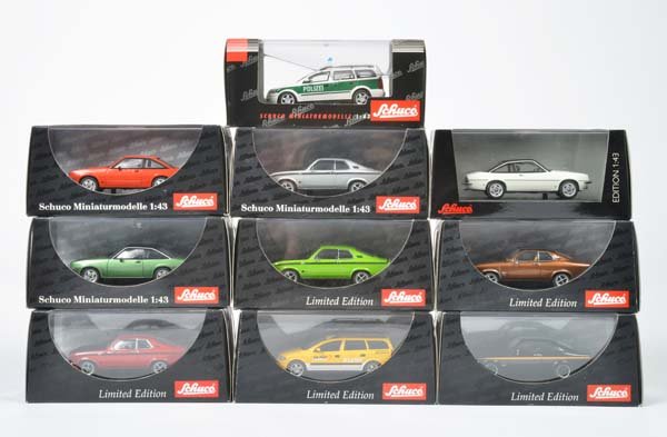 Schuco, 10x  Opel (1 of 1)