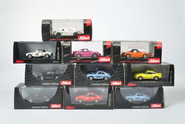 Schuco, 10x  Porsche (1 of 1)